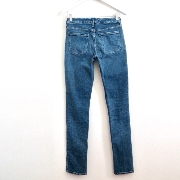 NEW! AGOLDE Devon Low Rise Denim Jeans Prophecy Blue SZ 24 - Picture 13 of 16
